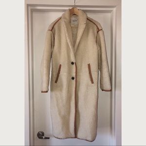 Madewell/J-crew Sherpa Jacket